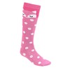 TupTam Girls' Knee-Length Socks, Patterned, Pack of 3, Colour mix