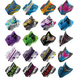 RED DRAGON Peter Wright Snakebite DWC Flight Collection - 20 Sets of Dart Flights (60 Flights in Total)