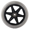 Wheelchair Replacement Front Wheel 5 Hole Solid Wheel 6" Diameter