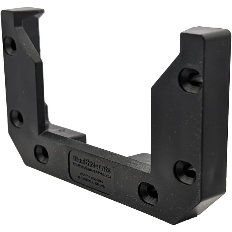StealthMounts Mounting Cleats V2 for Packout (12 Pack) - Black
