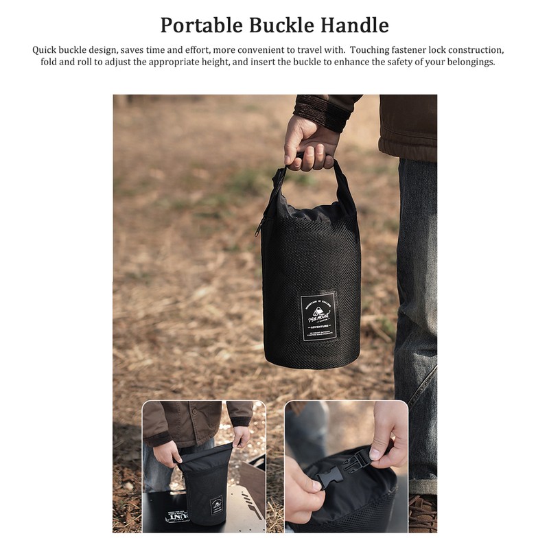 Nylon Mesh Drawstring Storage Pouch Bag Multi Purpose Travel Camping