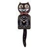 Limited Edition Black Tail Kit-Cat Klock Kite Crystals Jeweled Clock