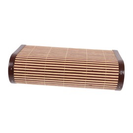 FRCOLOR Bamboo Hollow Pillow for Sweat Steam Room Breathable Neck Cushion Cooling Bed Pillow for Seniors Summer Comfort Hypoallergenic Indoor Use