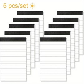 5PCS All-purpose Notepads Lined Writing Notepads for Students,Offic