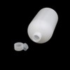 sourcing map 2Pcs 1L HDPE Plastic Clear White Narrow Mouth