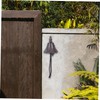 Ciieeo Sturdy Vintage Bells Iron Doorbell Dinner Bell Style for