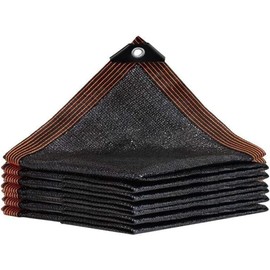 QLOFEI 4x10 FT Shade Cloth with Grommets, 90% Sun Shades Outdoor Patio Mesh Tarp, Easier to Hang Shade Neting Cover -for Garden Greenhouse Pergola Lawn Kennel Pool Chicken Coop Shade Sail