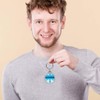 1 x Olympic Under Water Swimming - Keyring IR02 Mum