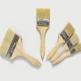 XINGSUI 5pcs household paint brush set,Paint Brushes with No Loss of Bristle,for Paint, Stains, Varnishes, Glues and Home DIY