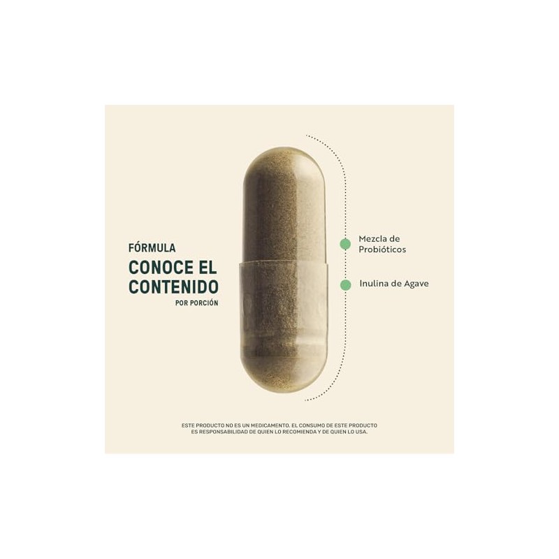 LIFE 360 Probióticos 60 Billones 4 Cepas 240 cápsulas 540mg