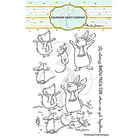 Colorado Craft Company Colorado Clear Stamp, Get Together-by Anita Jeram