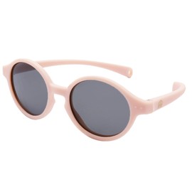 KOCOTREE Kids Sunglasses, Colorful UV Protection Single-Pack with Carrying Pouch and Cleaning Cloth, Ideal for Active Toddlers (Pink)