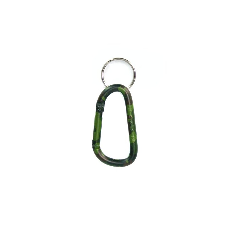 Carabiner Hook Aluminium Camouflage 60 mm