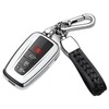 Autophone for Toyota Key Fob Cover with Keychain Soft TPU