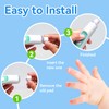 Electric Nail Trimmer Replacement Pads, 12 Packs Baby Nail File