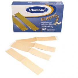 FRANZ MENSCH Elastic Finger Strips Width 2 cm Length 12 cm Skin-Coloured Pack of 2