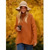 ANRABESS Women's Long Sleeve Turtle Neck Knitted Oversized Pullover Sweater