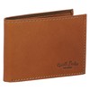 Gusti Lewi Men's Leather Wallet, hazelnut, Retro