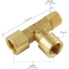 Fittingteile - T-Piece Internal/Female Thread Compressed Air Water Sanitary Fittings