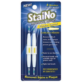 Staino Travel Interdental Brushes (Ultrafine Conical (Yellow))