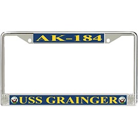 MilitaryBest USS Grainger AK-184 License Plate Frame