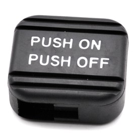 HAOTOM Emergency Parking Brake Pedal Pad Cover Compatible for Honda CR-V 2012 2013 2014 2015 2016 47120-T0A-A71