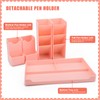 TWBEST Desk Organiser, Pack of 5 Free Combinable Pen Box