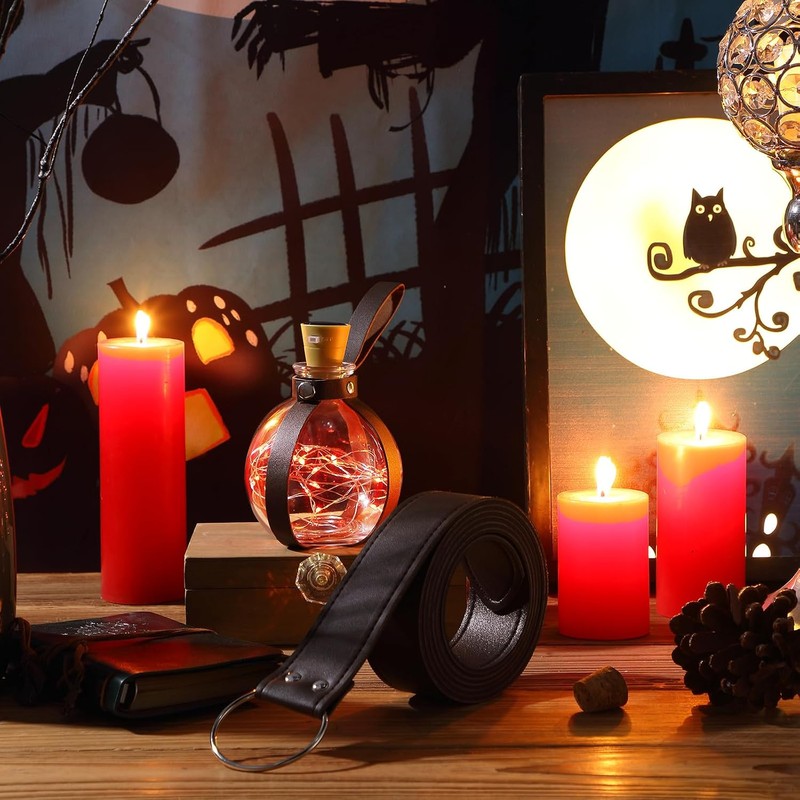 Geyoga - Botellas de poción de bruja para Halloween, con