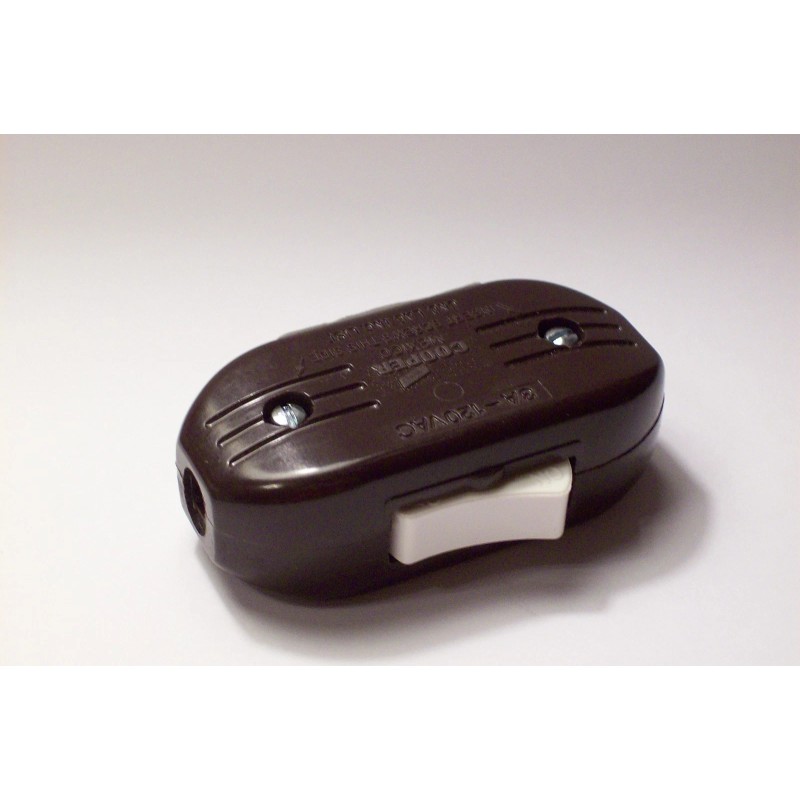 COOPER BROWN HEAVY DUTY ON - OFF CORD SWITCH FOR