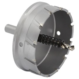 Drill America 4" Carbide Tipped Hole Saw/Cutter with 1" Depth of Cut, CTH Series