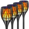 Ollivage Solar Lights Outdoor, 43" Flickering Flames Torch Light Solar