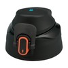 THERMOS Replacement Parts for Sports Bottle FJS-1500F Cap Unit with Lid Washer and Seal Washer Black Orange (BKOR)
