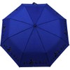 Doppler Mini Pocket Umbrella Open-Close Automatic Cats, Blue