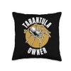 Tarantula Spider Owner Throw Pillow