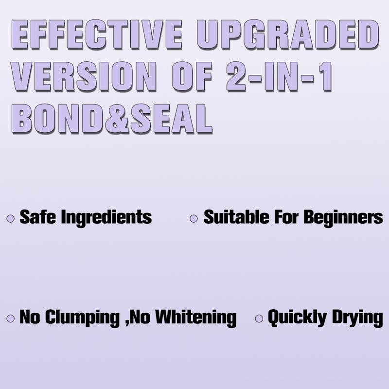 uCoolMe Lashes 2IN1 Bond & Seal Upgrade for Perfect Makeup
