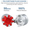 12mm to 14mm Aluminum Plum Flexible Shaft Coupling, D30 L35