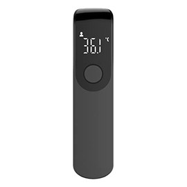 Termómetro Digital de Temperatura de Bolsillo Ultra Portátil (Negro)