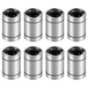 QUARKZMAN 8pcs LM5UU Linear Ball Bearings 5mm Bore 10mm Outer