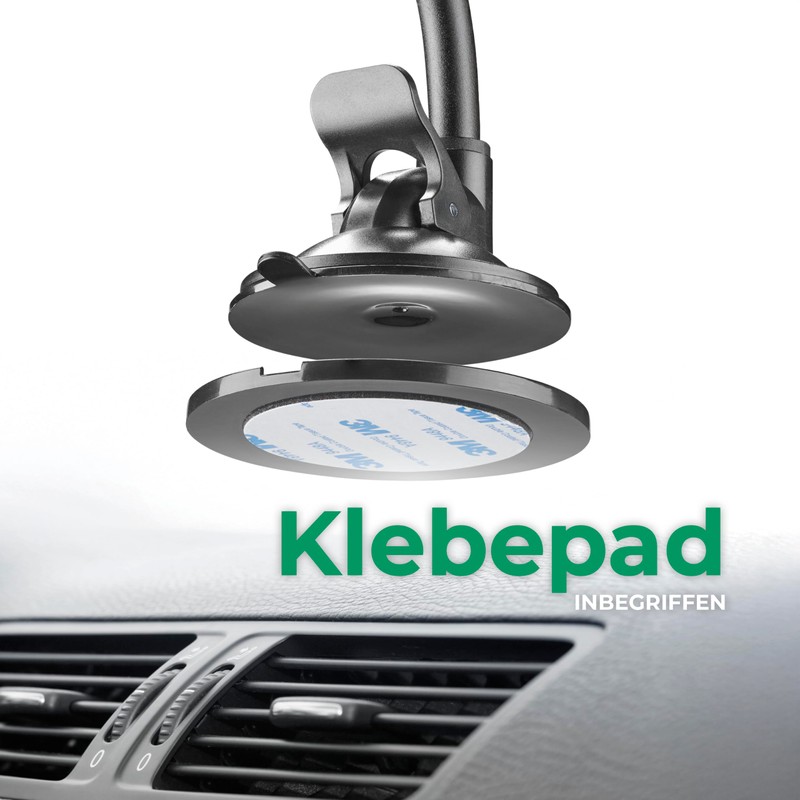 Teknoll Car Holder Suction Cup Smartphone Holder with Suction Cup