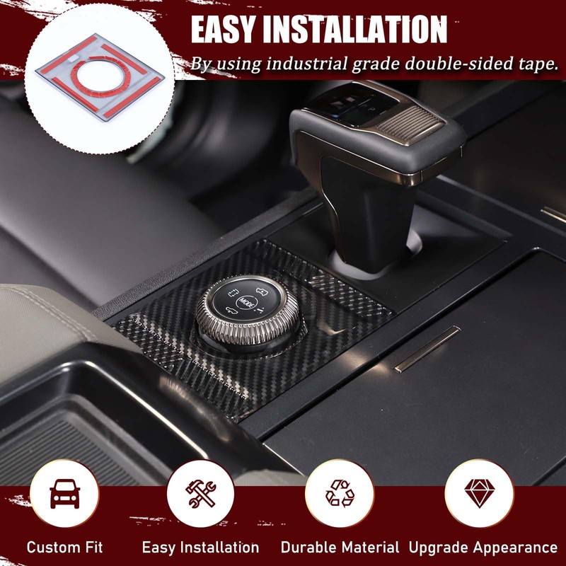 Aotumcer Center Console Driving Mode Trim Frame for Hummer EV