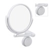 Wall Mount Makeup Mirror 360 Degree Rotation Clear Undistorted Single