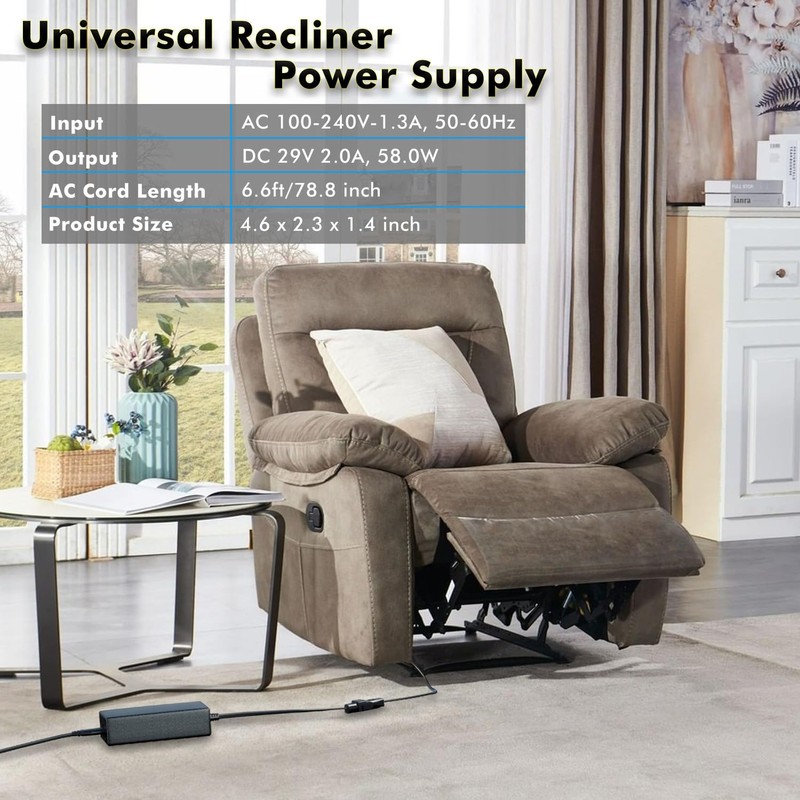 Power Recliner Power Supply, AC/DC Switching Power Supply Transformer 29V/24V