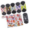 LALAFINA 2 Sets 7pcs Libra Pads Reusable Sanitary Pads Washable