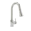 Huntington Brass Pull-Down Kitchen Faucet in a Polished Chrome Finish
