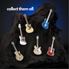 Geepins Enamel Guitar Pins, Metal