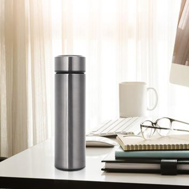 500ml Portable Stainless Steel LED Insulated Vacuum Cup Water Bottle