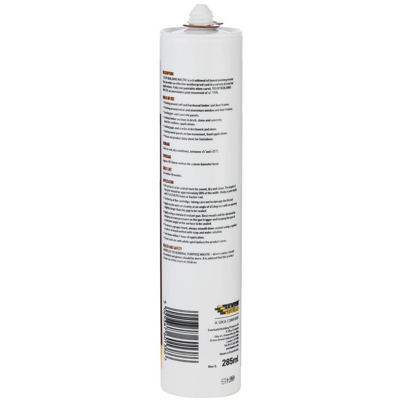 Everbuild – Everflex – 115 GP Building Mastic – For