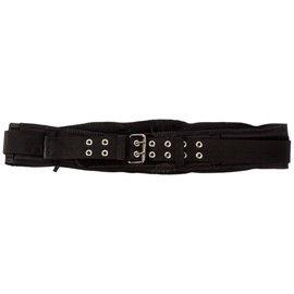 Custom Leathercraft 5625XL Padded Comfort Belt, 5-Inch Wide, Extra Large,Black,waist sizes 47 inches to 56 inches