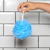Elysium Spa Pack of 4 Mesh Exfoliating Bath And Shower Body
