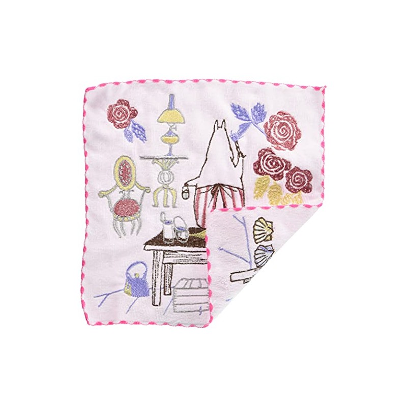 Maruma Mini Towel MOOMIN Moomin Mom Approximately 25×25cm Wall-Decorating Moomin